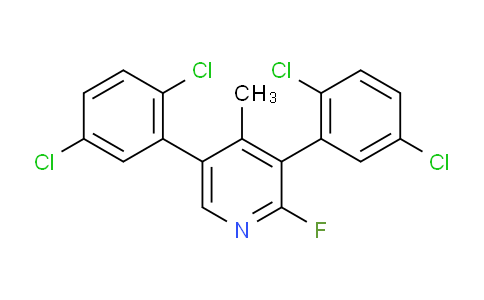 AM31904 | 1361715-03-8 | 3,5-Bis(2,5-dichlorophenyl)-2-fluoro-4-methylpyridine