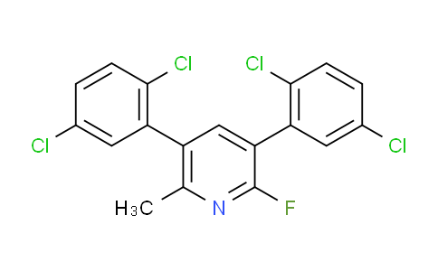 AM31905 | 1361864-81-4 | 3,5-Bis(2,5-dichlorophenyl)-2-fluoro-6-methylpyridine