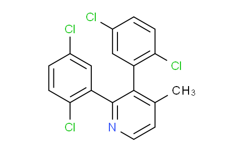 AM31908 | 1361864-97-2 | 2,3-Bis(2,5-dichlorophenyl)-4-methylpyridine