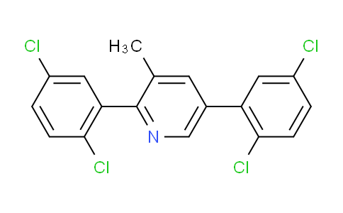 AM31911 | 1361680-70-7 | 2,5-Bis(2,5-dichlorophenyl)-3-methylpyridine