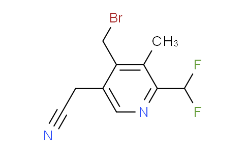 AM31923 | 1361883-61-5 | 4-(Bromomethyl)-2-(difluoromethyl)-3-methylpyridine-5-acetonitrile