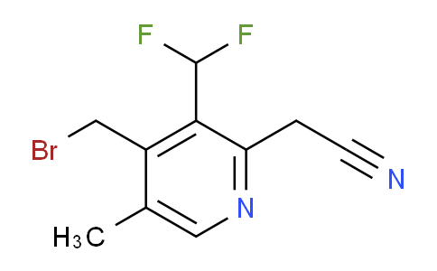 AM31931 | 1361497-05-3 | 4-(Bromomethyl)-3-(difluoromethyl)-5-methylpyridine-2-acetonitrile