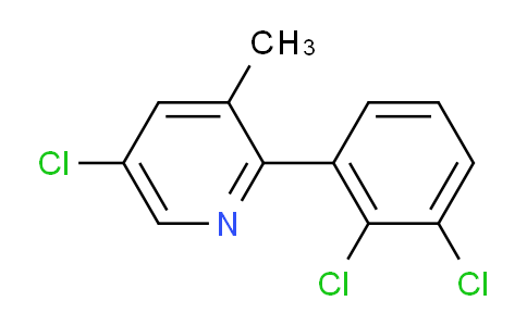 5-Chloro-2-(2,3-dichlorophenyl)-3-methylpyridine