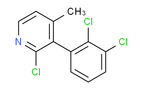 2-Chloro-3-(2,3-dichlorophenyl)-4-methylpyridine