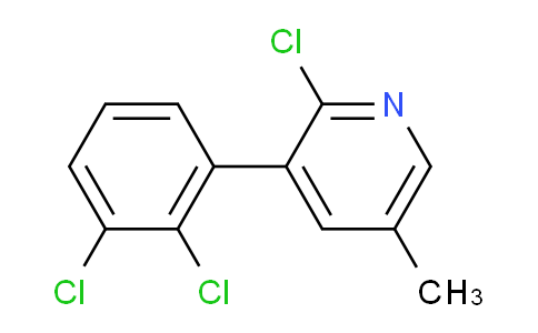 2-Chloro-3-(2,3-dichlorophenyl)-5-methylpyridine