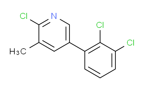 2-Chloro-5-(2,3-dichlorophenyl)-3-methylpyridine
