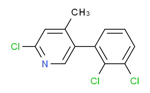 2-Chloro-5-(2,3-dichlorophenyl)-4-methylpyridine