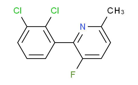 2-(2,3-Dichlorophenyl)-3-fluoro-6-methylpyridine
