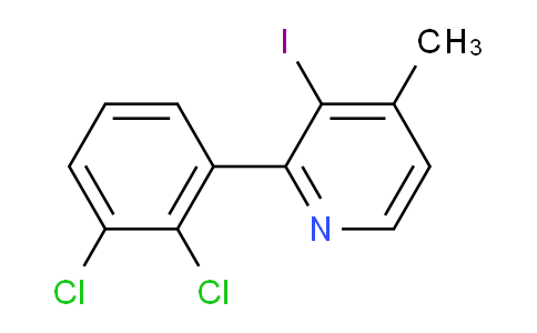 2-(2,3-Dichlorophenyl)-3-iodo-4-methylpyridine