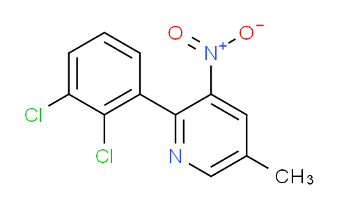 AM31995 | 1361674-70-5 | 2-(2,3-Dichlorophenyl)-5-methyl-3-nitropyridine