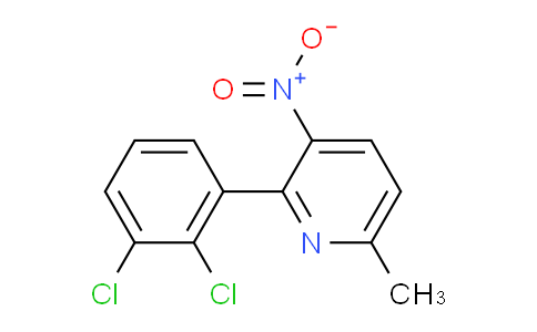 AM31996 | 1361841-05-5 | 2-(2,3-Dichlorophenyl)-6-methyl-3-nitropyridine