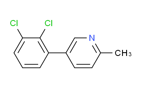5-(2,3-Dichlorophenyl)-2-methylpyridine