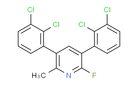 AM32012 | 1361805-71-1 | 3,5-Bis(2,3-dichlorophenyl)-2-fluoro-6-methylpyridine