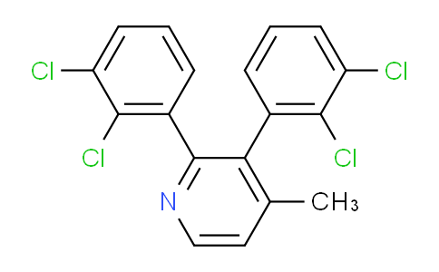 2,3-Bis(2,3-dichlorophenyl)-4-methylpyridine