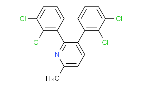 2,3-Bis(2,3-dichlorophenyl)-6-methylpyridine