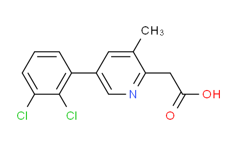 AM32029 | 1361825-34-4 | 5-(2,3-Dichlorophenyl)-3-methylpyridine-2-acetic acid