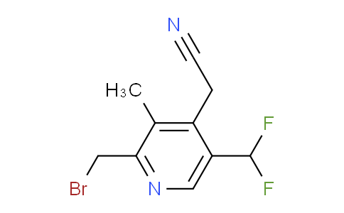 AM32034 | 1361896-67-4 | 2-(Bromomethyl)-5-(difluoromethyl)-3-methylpyridine-4-acetonitrile