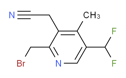 AM32036 | 1361855-58-4 | 2-(Bromomethyl)-5-(difluoromethyl)-4-methylpyridine-3-acetonitrile