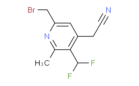 AM32038 | 1361883-49-9 | 6-(Bromomethyl)-3-(difluoromethyl)-2-methylpyridine-4-acetonitrile