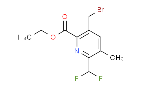 AM32044 | 1361885-14-4 | Ethyl 5-(bromomethyl)-2-(difluoromethyl)-3-methylpyridine-6-carboxylate