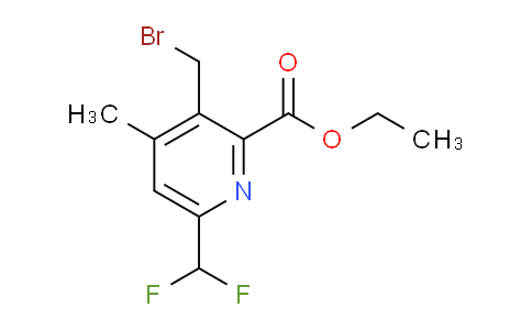 AM32046 | 1361805-60-8 | Ethyl 3-(bromomethyl)-6-(difluoromethyl)-4-methylpyridine-2-carboxylate