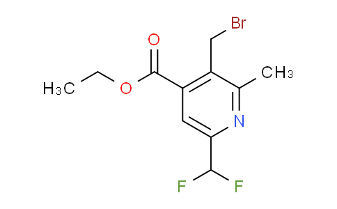 AM32048 | 1361693-90-4 | Ethyl 3-(bromomethyl)-6-(difluoromethyl)-2-methylpyridine-4-carboxylate