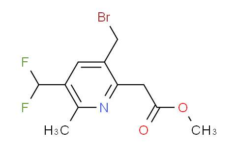 AM32067 | 1361885-62-2 | Methyl 3-(bromomethyl)-5-(difluoromethyl)-6-methylpyridine-2-acetate