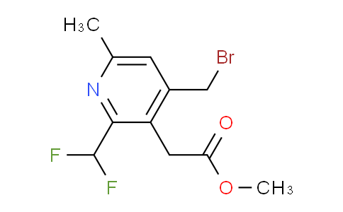AM32073 | 1361915-97-0 | Methyl 4-(bromomethyl)-2-(difluoromethyl)-6-methylpyridine-3-acetate