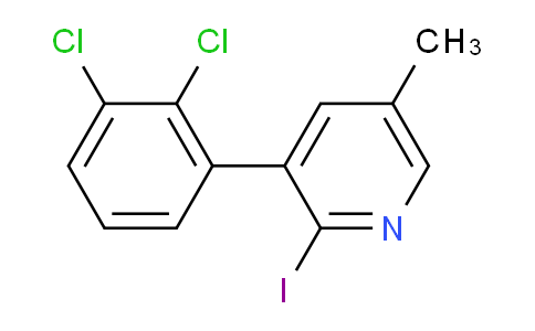 AM32097 | 1361781-32-9 | 3-(2,3-Dichlorophenyl)-2-iodo-5-methylpyridine