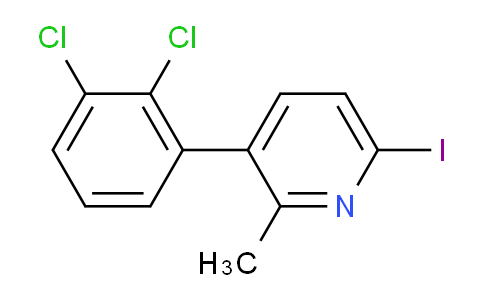 AM32100 | 1361762-28-8 | 3-(2,3-Dichlorophenyl)-6-iodo-2-methylpyridine