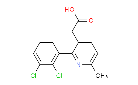 AM32137 | 1361728-07-5 | 2-(2,3-Dichlorophenyl)-6-methylpyridine-3-acetic acid