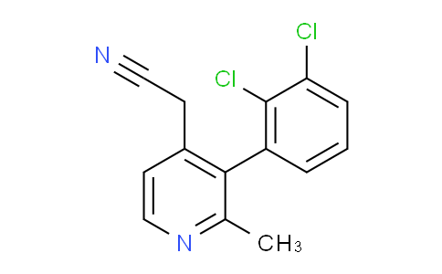AM32147 | 1361687-92-4 | 3-(2,3-Dichlorophenyl)-2-methylpyridine-4-acetonitrile