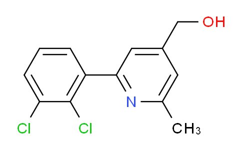 2-(2,3-Dichlorophenyl)-6-methylpyridine-4-methanol