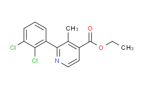 Ethyl 2-(2,3-dichlorophenyl)-3-methylisonicotinate