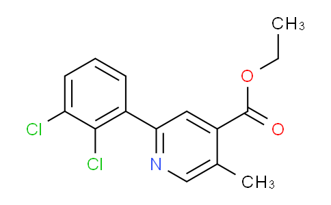 Ethyl 2-(2,3-dichlorophenyl)-5-methylisonicotinate