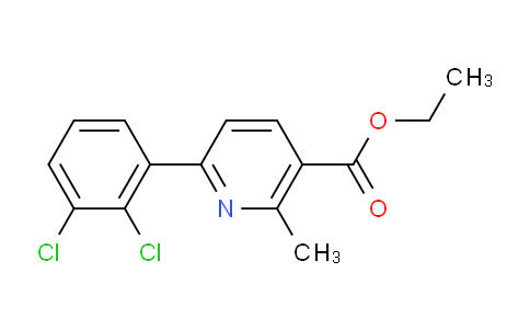 AM32164 | 1361834-15-2 | Ethyl 6-(2,3-dichlorophenyl)-2-methylnicotinate