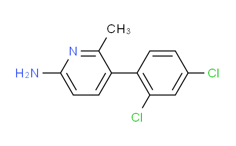 AM32184 | 875166-96-4 | 6-Amino-3-(2,4-dichlorophenyl)-2-methylpyridine