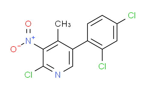 AM32187 | 1361678-31-0 | 2-Chloro-5-(2,4-dichlorophenyl)-4-methyl-3-nitropyridine
