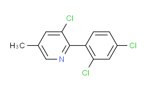 AM32189 | 1361763-97-4 | 3-Chloro-2-(2,4-dichlorophenyl)-5-methylpyridine