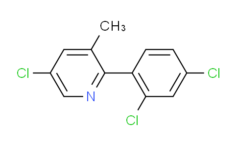 AM32191 | 1361862-32-9 | 5-Chloro-2-(2,4-dichlorophenyl)-3-methylpyridine