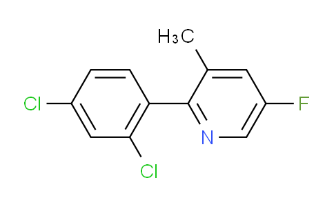 AM32202 | 1361835-43-9 | 2-(2,4-Dichlorophenyl)-5-fluoro-3-methylpyridine