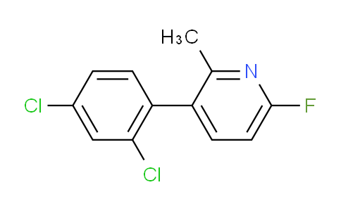 AM32207 | 1361678-97-8 | 3-(2,4-Dichlorophenyl)-6-fluoro-2-methylpyridine