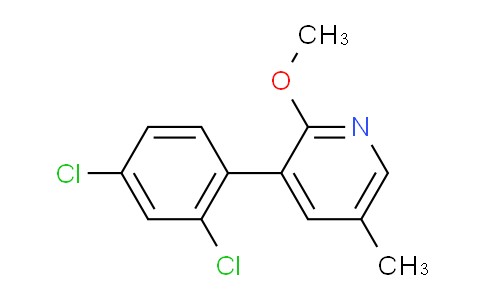 AM32217 | 1361814-66-5 | 3-(2,4-Dichlorophenyl)-2-methoxy-5-methylpyridine