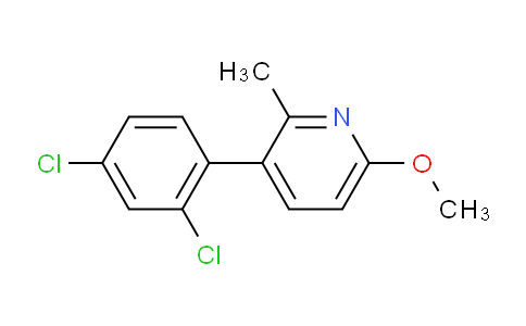 AM32219 | 1361679-58-4 | 3-(2,4-Dichlorophenyl)-6-methoxy-2-methylpyridine