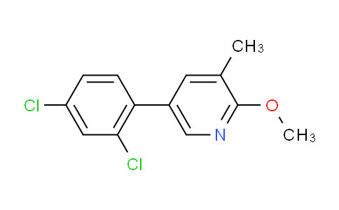 AM32220 | 1361831-36-8 | 5-(2,4-Dichlorophenyl)-2-methoxy-3-methylpyridine