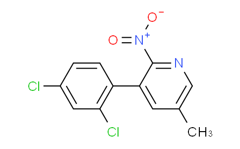 AM32229 | 1361862-74-9 | 3-(2,4-Dichlorophenyl)-5-methyl-2-nitropyridine