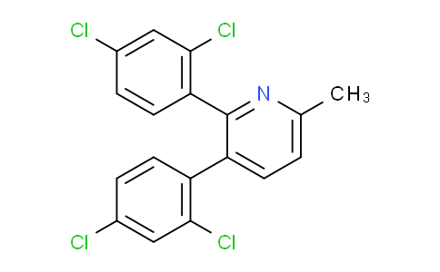 2,3-Bis(2,4-dichlorophenyl)-6-methylpyridine