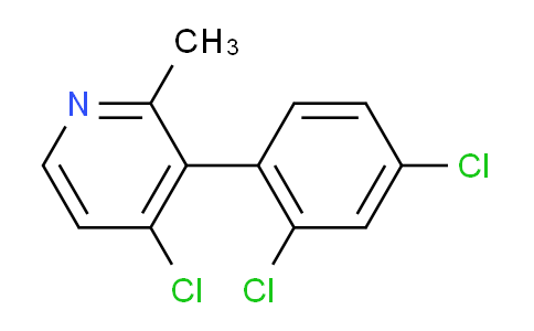 AM32265 | 1361861-74-6 | 4-Chloro-3-(2,4-dichlorophenyl)-2-methylpyridine