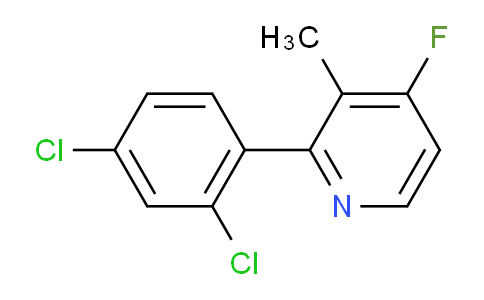 AM32271 | 1361743-41-0 | 2-(2,4-Dichlorophenyl)-4-fluoro-3-methylpyridine
