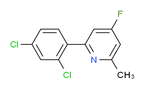 AM32273 | 1361784-47-5 | 2-(2,4-Dichlorophenyl)-4-fluoro-6-methylpyridine